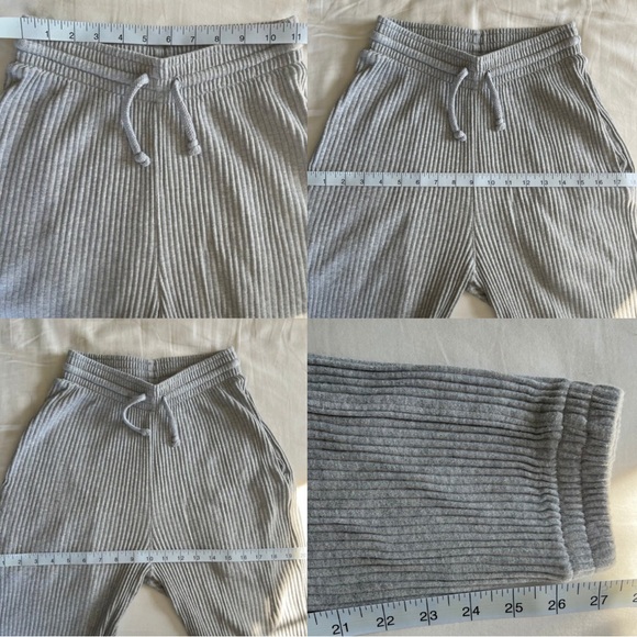 Baserange Rib Sweaptants in Grey Melange - Picture 12 of 13